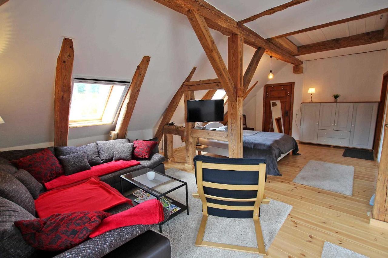 Ferienwohnung Im Forsthaus Am See Schwarz Εξωτερικό φωτογραφία